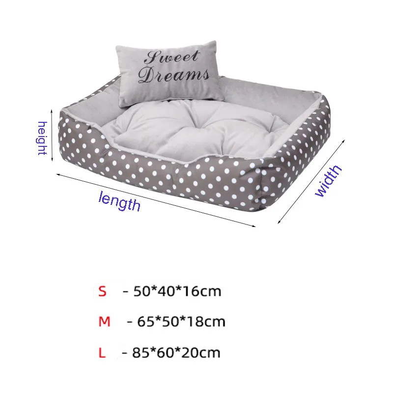 Dog Dot Bed Four Season Use Comfortable camas para perros dog beds for small dogs Top Quality dogs pets accessories