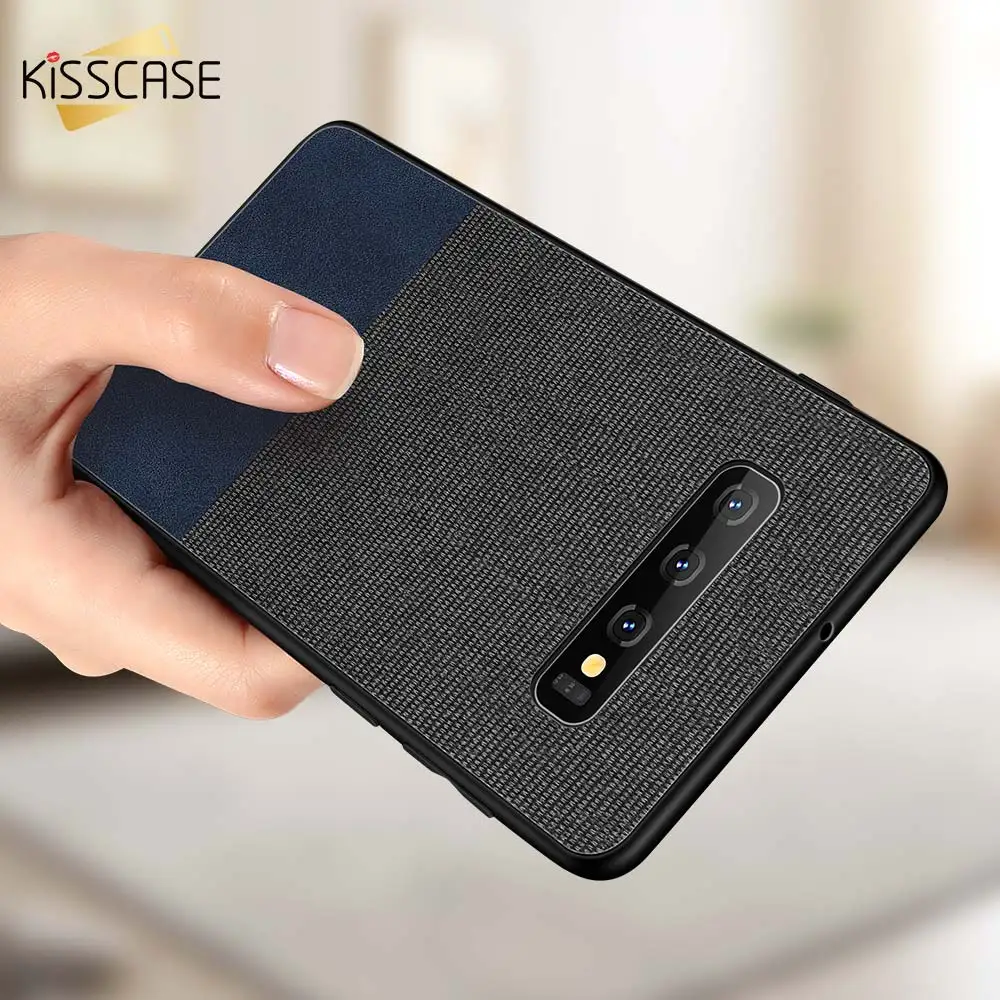 KISSCASE Твердые сращивания чехол для samsung Galaxy Note 10 плюс S7 S10 S8 S9 Роскошные Чехлы 8 9