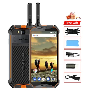 Перейти на Алиэкспресс и купить Ulefone Power 3WT IP68 Водонепроницаемый мобильный телефон Android9.0 5,7 дюйм21MP Helio P70 Octa Core NFC 10300 мА/ч, иди и болтай Walkie Talkie“ иди и 4G смартфон