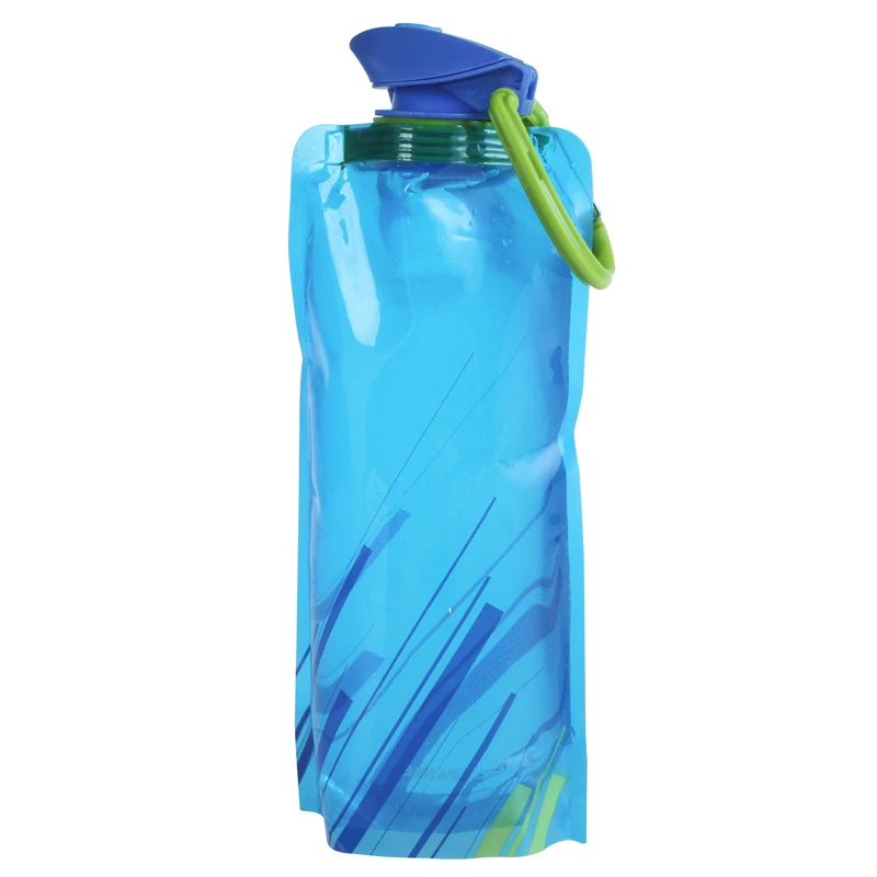 700ml blue Большой 5L/10L светильник ручной контейнер открытый бутылка для воды переноска складная сумка Открытый аварийный комплект - Цвет: 700ml blue