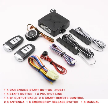 

Start Car Security System System RFID Smart Plastic 6mA 433MHZ Preheating