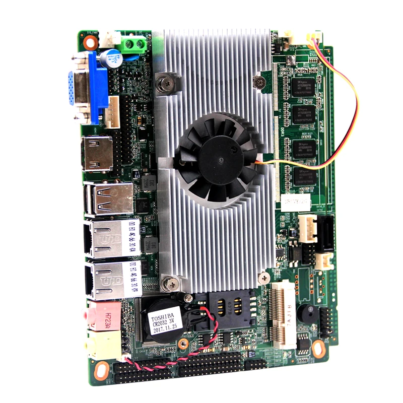 Промышленная материнская плата компьютерная материнская плата с 2* RTL8111EL PCI-E Gigabit Ethernet LAN