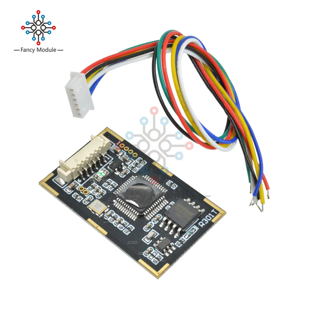 Diymore R301T емкость датчик идентификации отпечатков пальцев Модуль с проводом DC 4,2-6 V