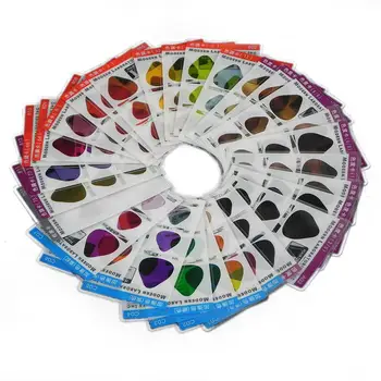 

Hair Color Chroma Tone Card Pigment Mixture Palette Guide Paper Styling Tool