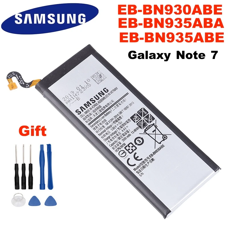 EB-BN930ABE EB-BN935ABA EB-BN935ABE гибкий кабель фонарь для телефона Samsung Galaxy Note 7 FE N935 SM-N930F N930G N930V
