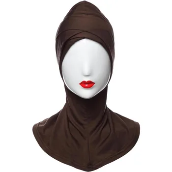 

Head Wear Muslim Scarves Hijab Bonnet Scarf Cap Islamic Band Neck Cover New Vcqy