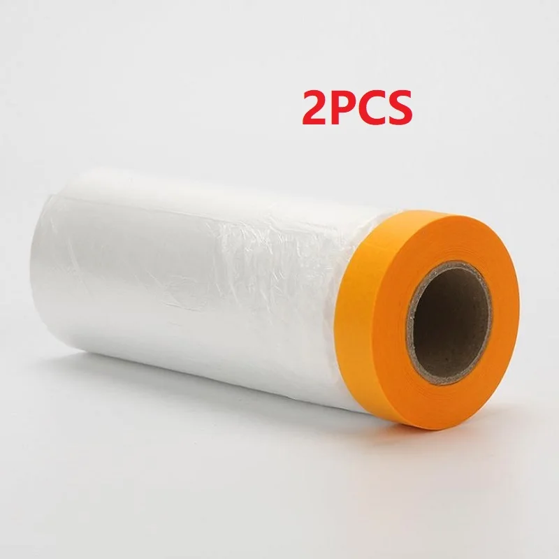 Pre-gravado Proteção de Filme de Máscara pe Cobrindo a Fita de Pano para Pintura a Spray Pintura Automóvel e Móveis à Prova de Poeira Peças