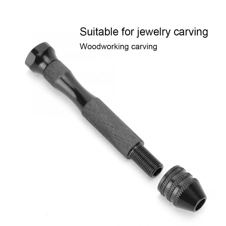 jewelry tools Twist Drill Bit Pin Vise Woodworking Hand Drill for Resin Model Jewelry Walnut epoxy resin