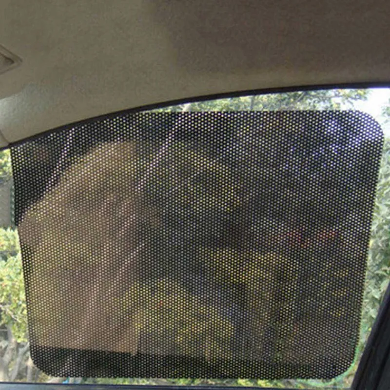 Авто солнцезащитный козырек стикер УФ-защита Автомобильный статический солнцезащитный козырек боковое окно сетка пленка ветровое стекло сетка