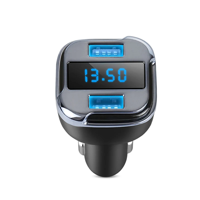 

Locate E5 Car Charger Car GPS Location Tracker Locator Dual USB Car Charge Current Display DC 12V/24V