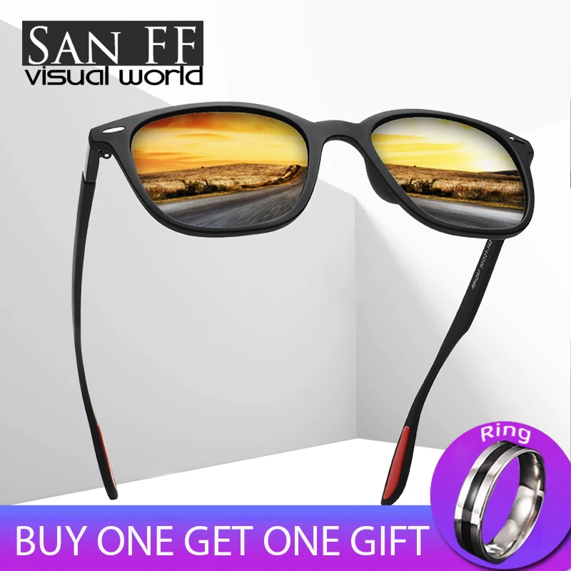 

Luxury Polarized Sunglasses Women Man 2019 Brand designer Sun Glasses Retro Eyewear Square Frame Sport Driving Glasses Goggle