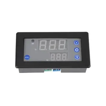 

12V Digital Cycle Twin Timer Delay Relay Module LED for Timing Switch Control