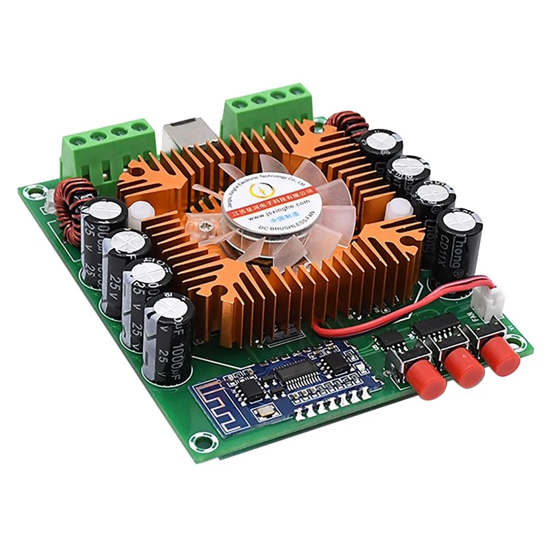 TDA7850 Bluetooth 5 0 аналоговая схема BTL Плата усилителя мощности XH-A373 4X50W автомобильной