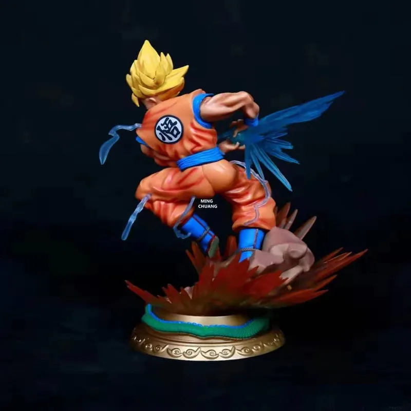 1" аниме Dragon Ball Z статуя Супер Saiyan бюст Сон Гоку полноразмерный портрет Kakarotto ПВХ фигурка игрушка коробка 31 см V927