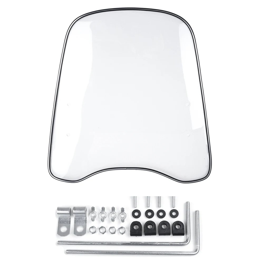 Windproof Clear Front Windshield Wind or Guard For Motorcycle ATV Windproof Clear Front Windshield Wind or Guard For Motorcycle ATV