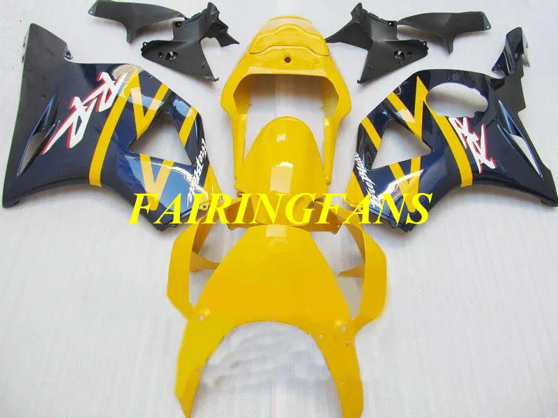 Комплект обтекателей для HONDA CBR900RR 954 02 03 CBR 900 RR CBR 900RR CBR900 2002 2003 желтый голубой Обтекатели кузова+ подарки HK39