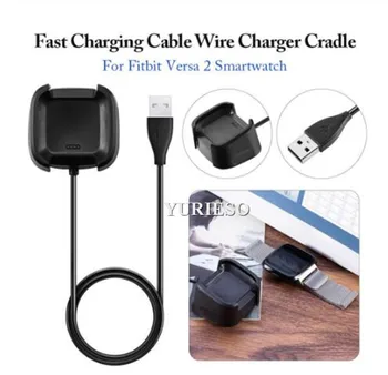 

Replaceable USB Charger For Fitbit Versa 2 Charge Smart Bracelet USB Charging Cable For Fitbit Versa Lite Wristband Dock Adapter