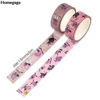 

10pcs/lot Homegaga Dog album fashion cartoon Washi tape diy Scrapbooking Masking Printed kids sticker D2082