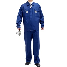 Рабочая одежда мужская хлопковая Униформа с длинным рукавом спецодежда защитная ткань для работника Ремонтника машина Авто Ремонт сварки DYF105