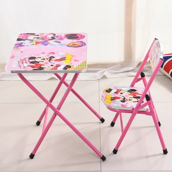 

Children's Desks, Households, Children's Study Desks And Chairs, Folding And Lifting Desks And Chairs, Cartoon Design, Student's