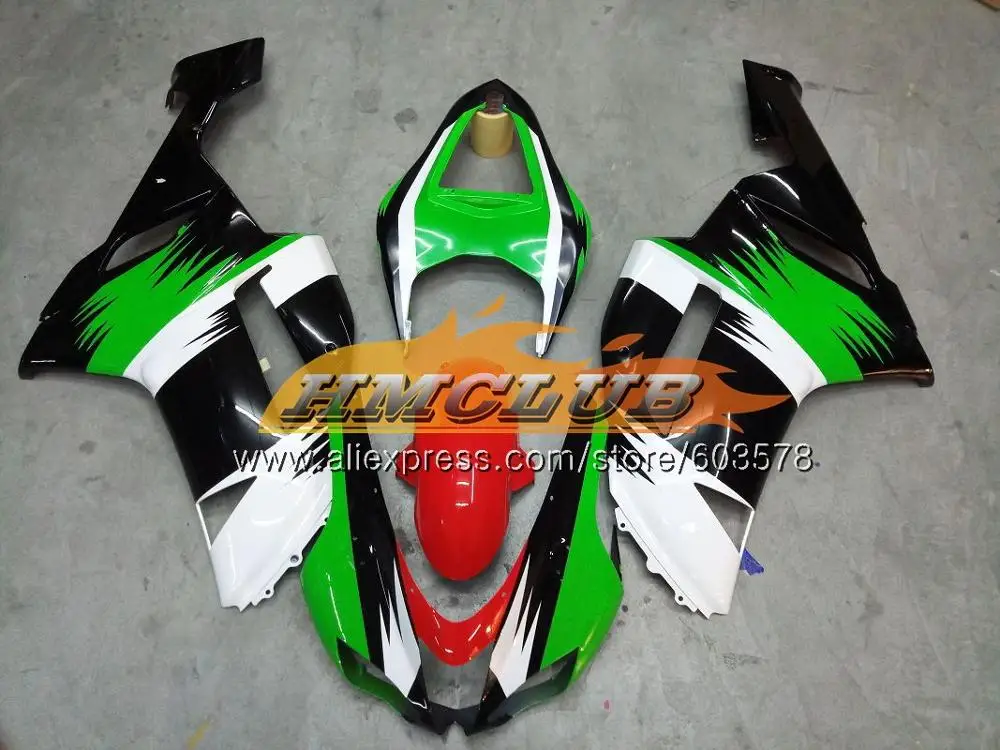 No. 23 Средства ухода за кожей для KAWASAKI NINJA ZX 6R 6 R 600CC ZX636 2007 2008 32CL. 0 ZX600 ZX-636 ZX-6R 07 08 ZX 636 ZX6R 07 08 обтекатель фабрики "красный - Цвет: No. 23