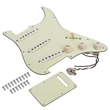 

Guitar Pickup Loaded Pickguard Portable Musical Instrument Accessories for Music Lovers H7JP