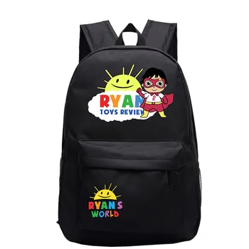 

Cute Ryan Toys Review Backpacks Nylon Student Schoolbags Fashion Teenage Girls&Boys Travel Bags For Mochila Escolar