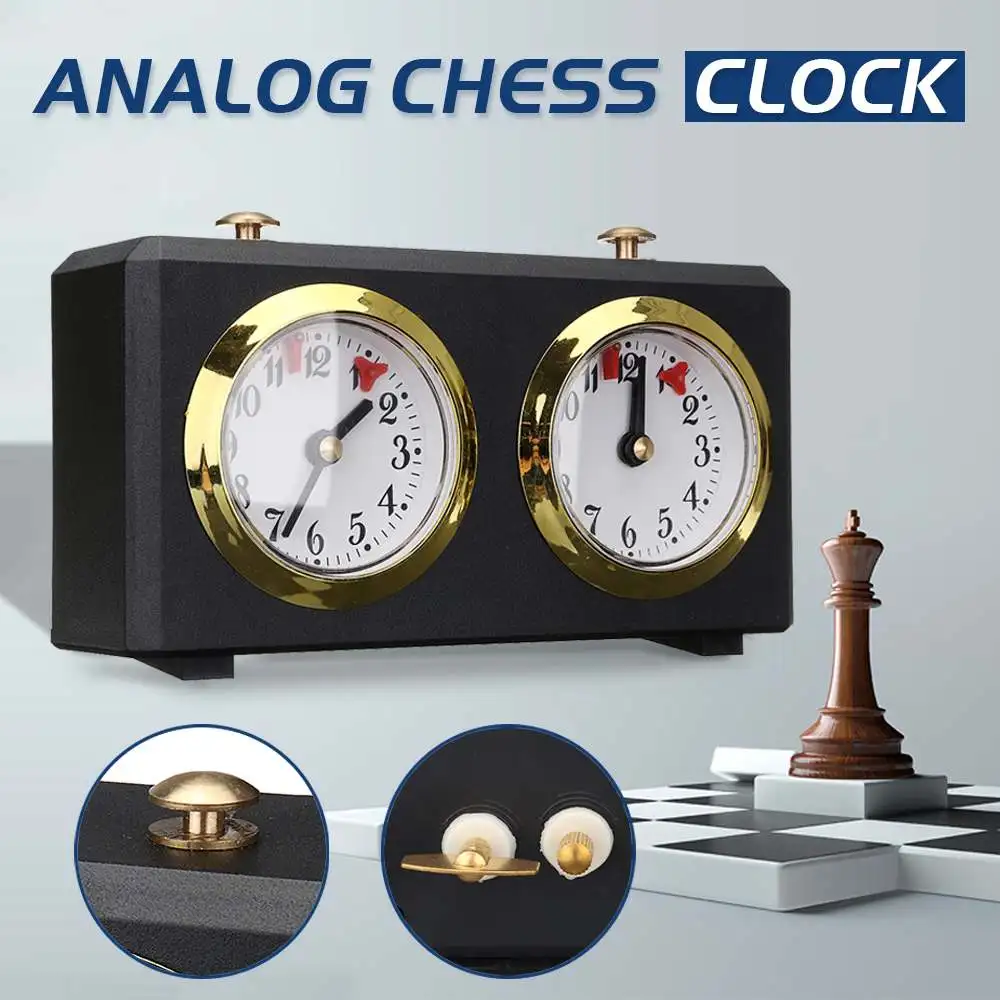 Профессиональный скачок DT05ah аналоговые часы для игры в шахматы шахматы/I GO отсчет