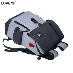 Для мужчин школьная сумка рюкзак для ноутбука Multi-функциональная сумка Повседневное Сумка молодежная Колледж сумка USB зарядки анти -кражи