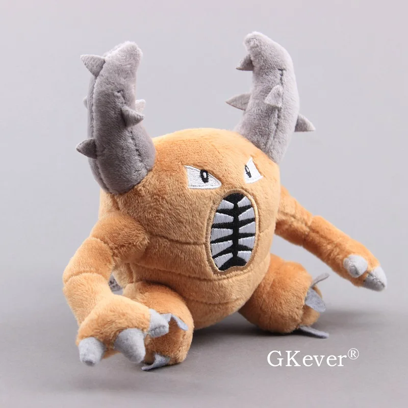 Аниме игрушки Kailios Pinsir Мягкие плюшевые куклы мягкие животные 14 см детские
