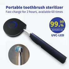 Электрический стерилизатор для зубных щеток, УФ-лампа, дезинфекционный ящик, Ультрафиолетовый светодиодный Антибактериальный очиститель для зубных щеток с зарядкой от USB