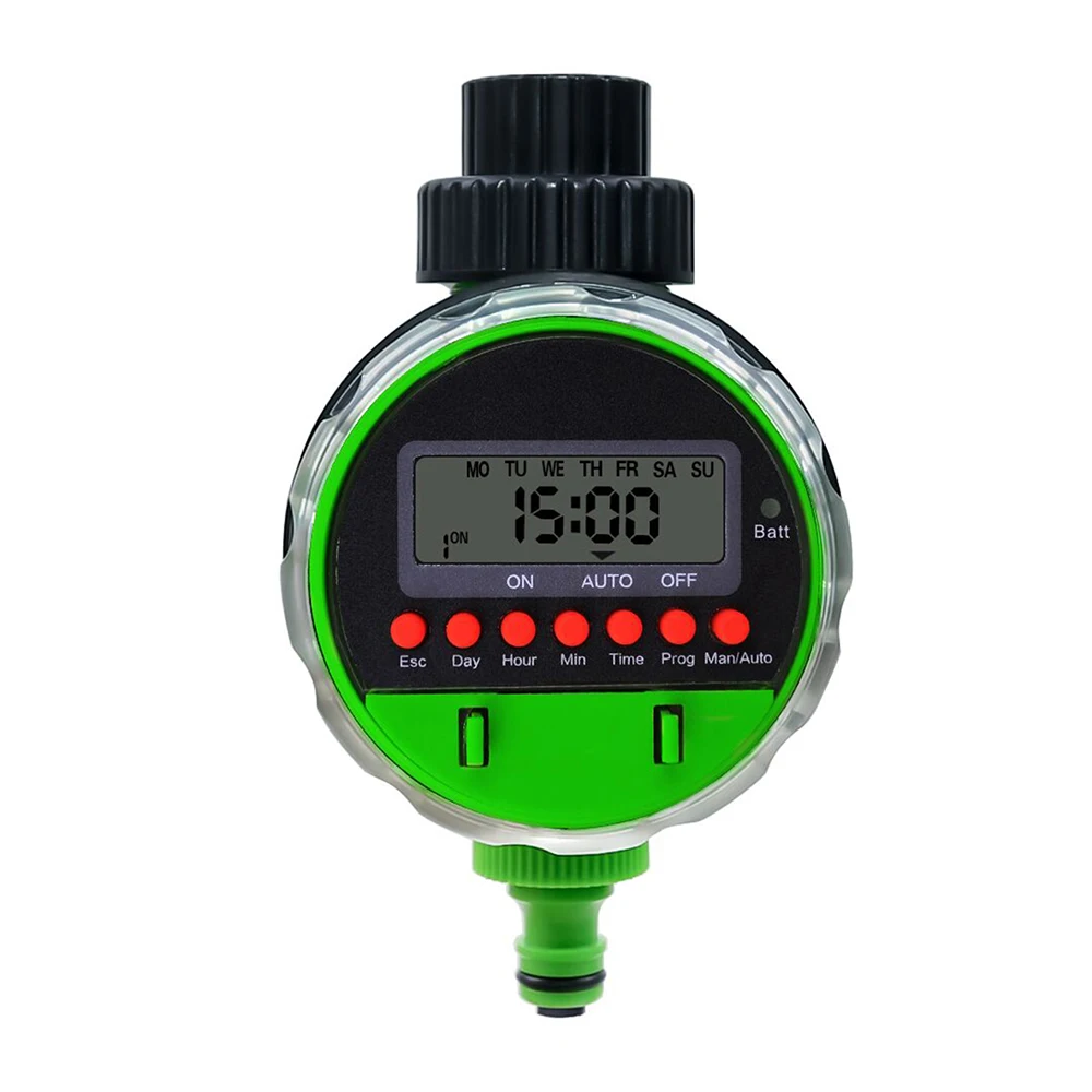 irrigation system kit Garden Automatic Watering Timer LCD Display Automatic Irrigation Controller Home Garden Ball Valve Watering Electronic Device watering kit Watering & Irrigation Kits