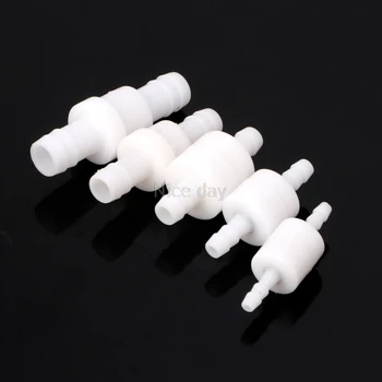 

Plastic One-Way Non-Return Water Inline Fluids Check Valves for Fuel Gas Liquid F16 20 Dropship