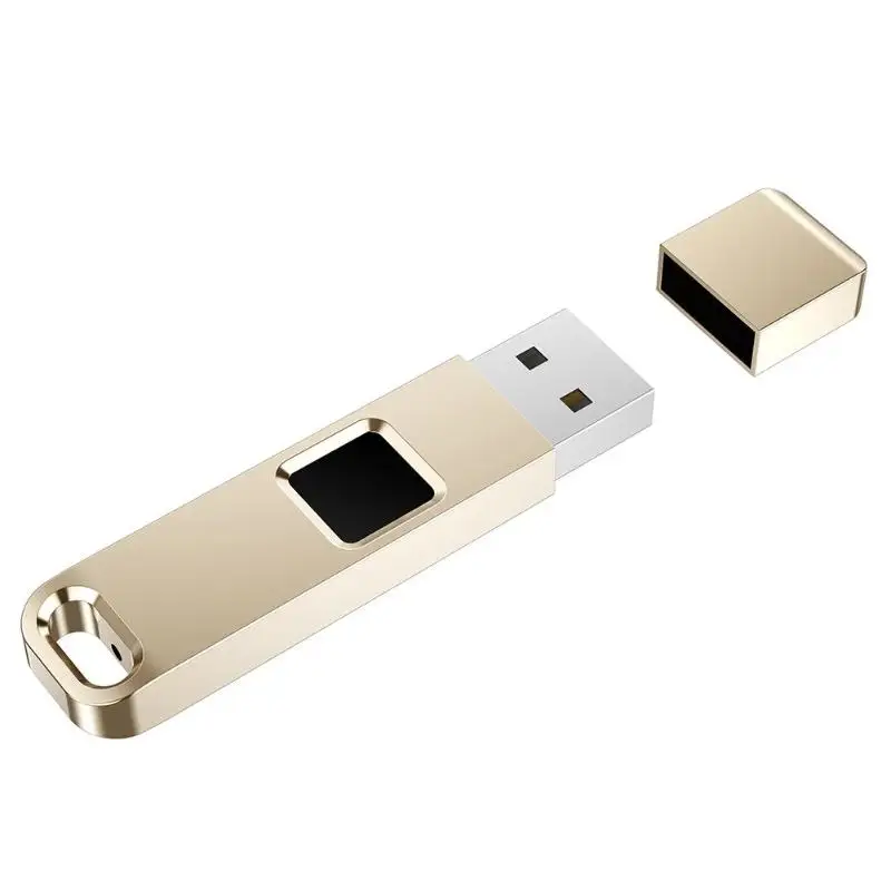 Anytek P1S 32GB зашифрованный отпечаток пальца USB флеш-накопитель металлический USB 2,0 Pendrive безопасность бизнес U диск для ПК компьютера