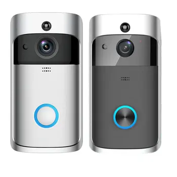 

Smart WiFi Doorbell Video 720P HD Camera Phone Bell Two Way Intercom Intelligent Home Supply