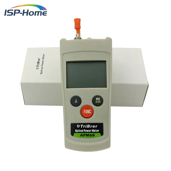 Tribrer Brand Optical Power Meter AMP60C 50dBm+26dBm handheld with 6