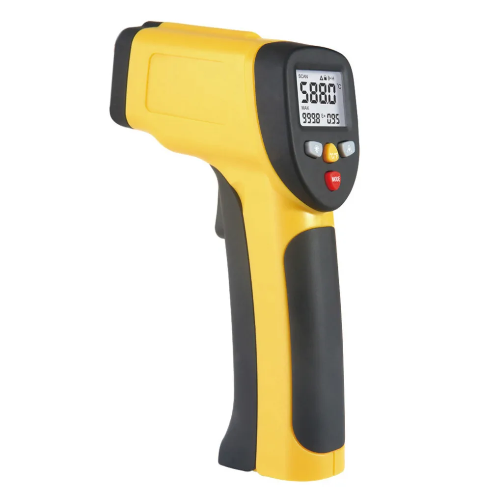 

ACEHE Multi Purpose Dual Laser LCD Display IR Infrared Thermometer -50~1050 Degree Celsius Temperature Meter Sensor HT-819