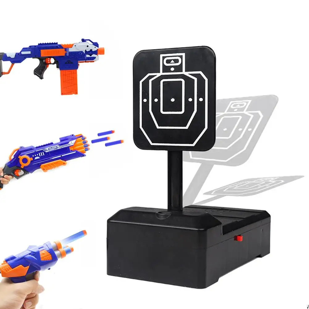 Игрушечный пистолет электронные мишени игрушки DIY Высокая точность забивание Авто Сброс Электрический мишени на открытом воздухе веселые спортивные игрушки запчасти дропшиппинг 4