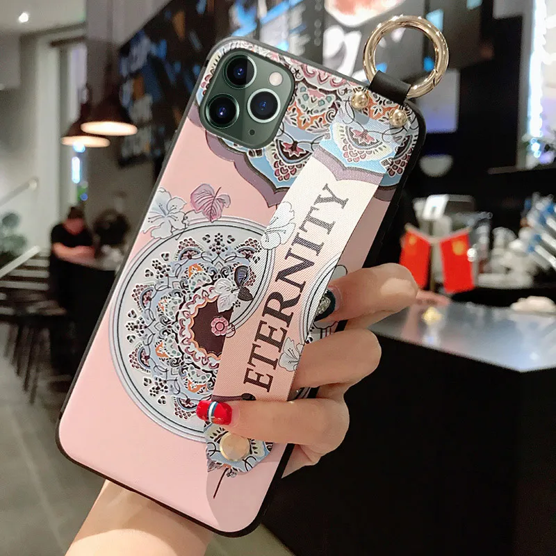 Чехол для телефона SoCouple с цветком iphone XR X Xs max 11 Pro Max 12 mini чехол 7 8 6s plus SE TPU на