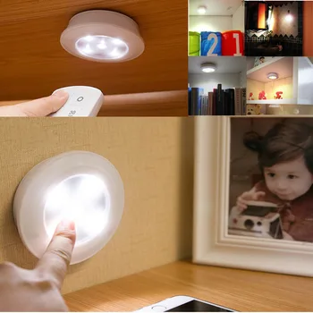 

Wireless Remote Control Lights LED Touch Night Light Leisure Convenience durable practical Home decoration