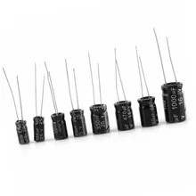500pcs Electrolytic Capacitor Assortment Kit 0.1UF-1000UF 10V-50V 24 Value W/Box Durable Low Frequency Set Multi Tools