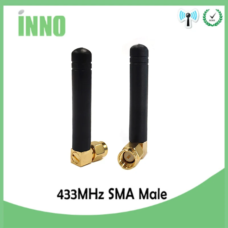 EOTH 433mhz 315mhz antenna 2~3dbi sma male female lora antene pbx iot module lorawan signal receiver antena mini black antenne lora antenna