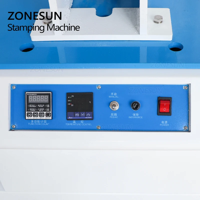 Автоматическая машина для тиснения логотипа ZONESUN 300*400 мм косметики визиток