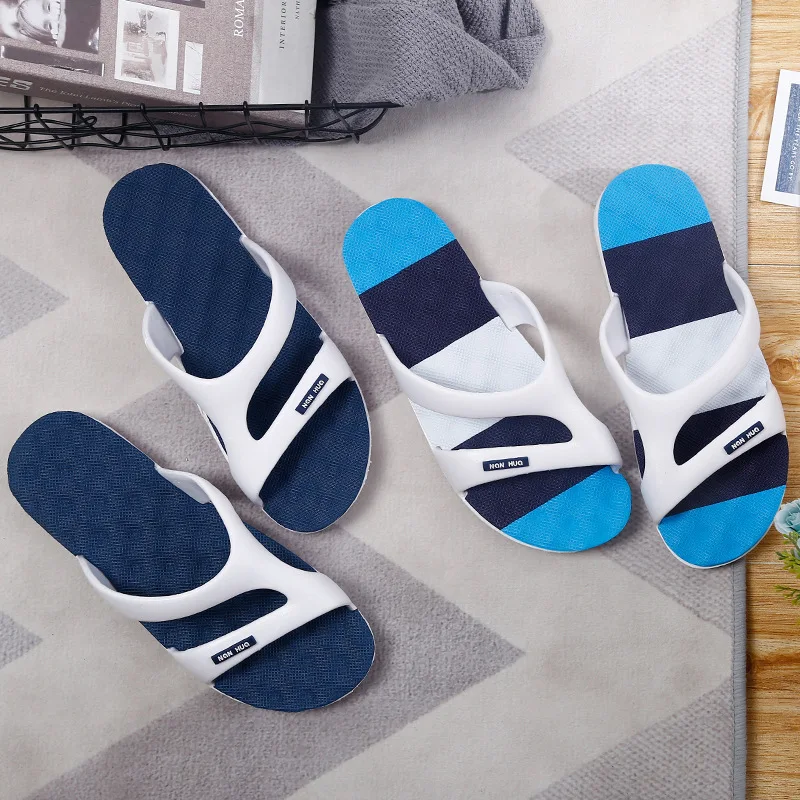 Men's Summer Couple Sandals and Slippers Men's and Women's Indoor