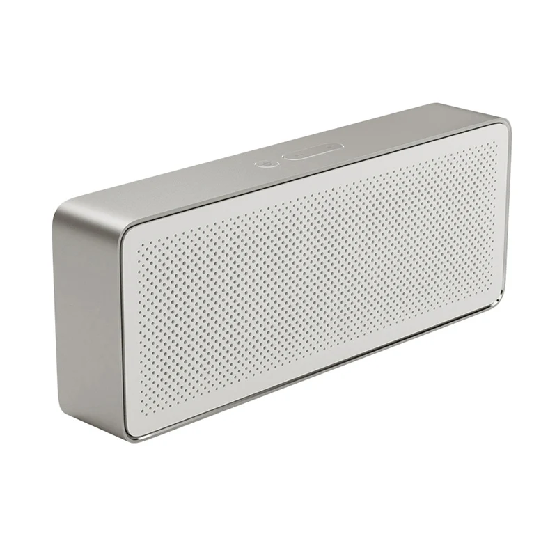 White Xiaomi Mi Bluetooth динамик квадратная коробка 2 стерео портативный Bluetooth 4,2 HD Высокое разрешение звук качество воспроизведения музыки - Цвет: White