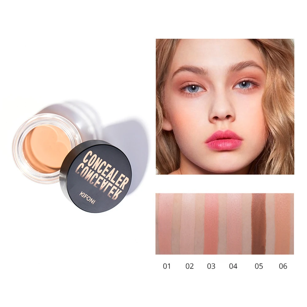 

Full Coverage Pre Makeup Concealer Cream Face Contouring Corrector Liquid Base Foundation Cosmetic for Eye Dark Circles TSLM2