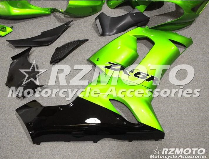 Мотоциклетный обтекатель abs комплект для ухода за кожей Kawasaki Ninja ZX6R 636 05 06 2005 2006 корпусные детали пресс-форм greenStore № 0049
