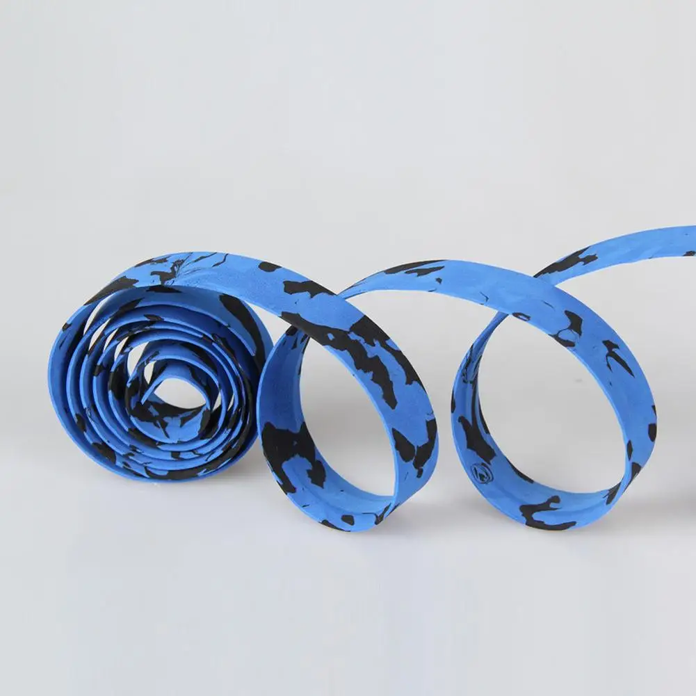 2Pcs Cycling Road Bike Sports Bicycle Handlebar Rubber Tape Wrap with 2 Bar Plug Bicycle Handlebar