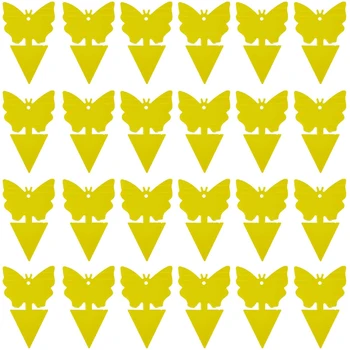 

25PCS Trap Yellow Sticky Traps Are Suitable for Indoor/Outdoor Use-Traps Flying Insects-Disposable Glue Traps