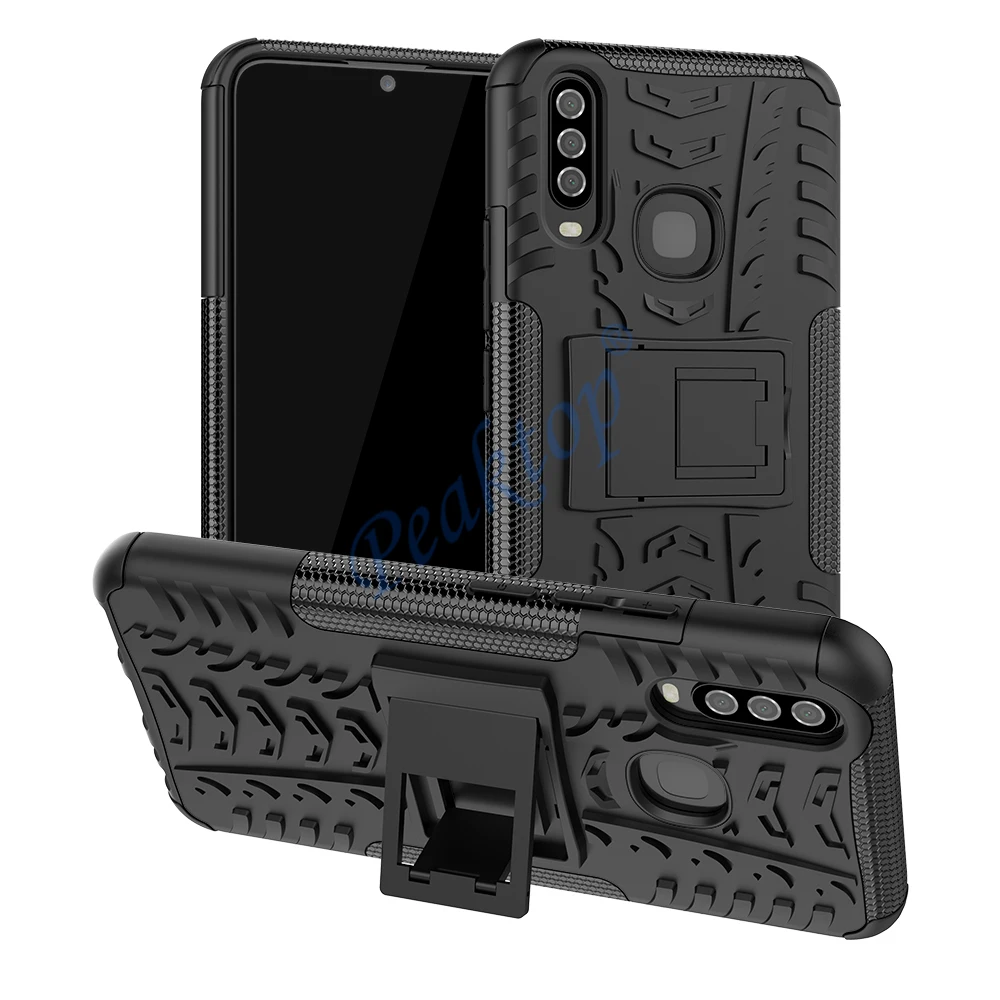 

For Cover vivo Y17 Case Anti-knock Heavy Duty Hard Armor Stand Cover For vivo Y17 Silicone Phone Bumper Case For vivo Y17 V1902